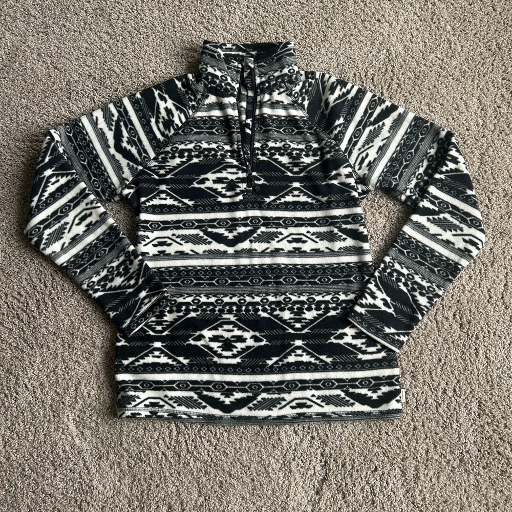 Eddie Bauer fleece quarter zip